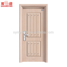China top Brand popular honeycomb paper inner filled steel bedroom door